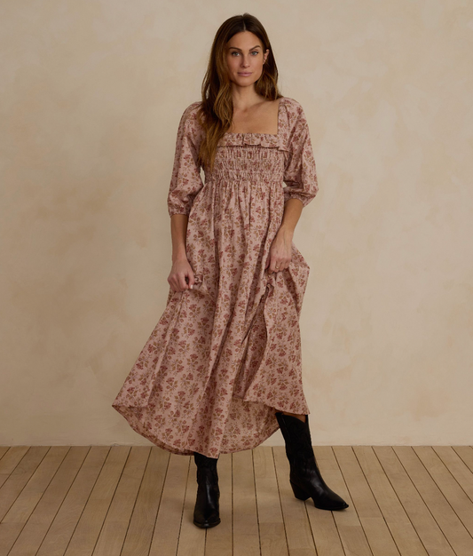 Women's Magnolia Dress, French Garden