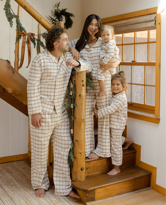 Men's Pajama Set, Holiday Plaid | Small