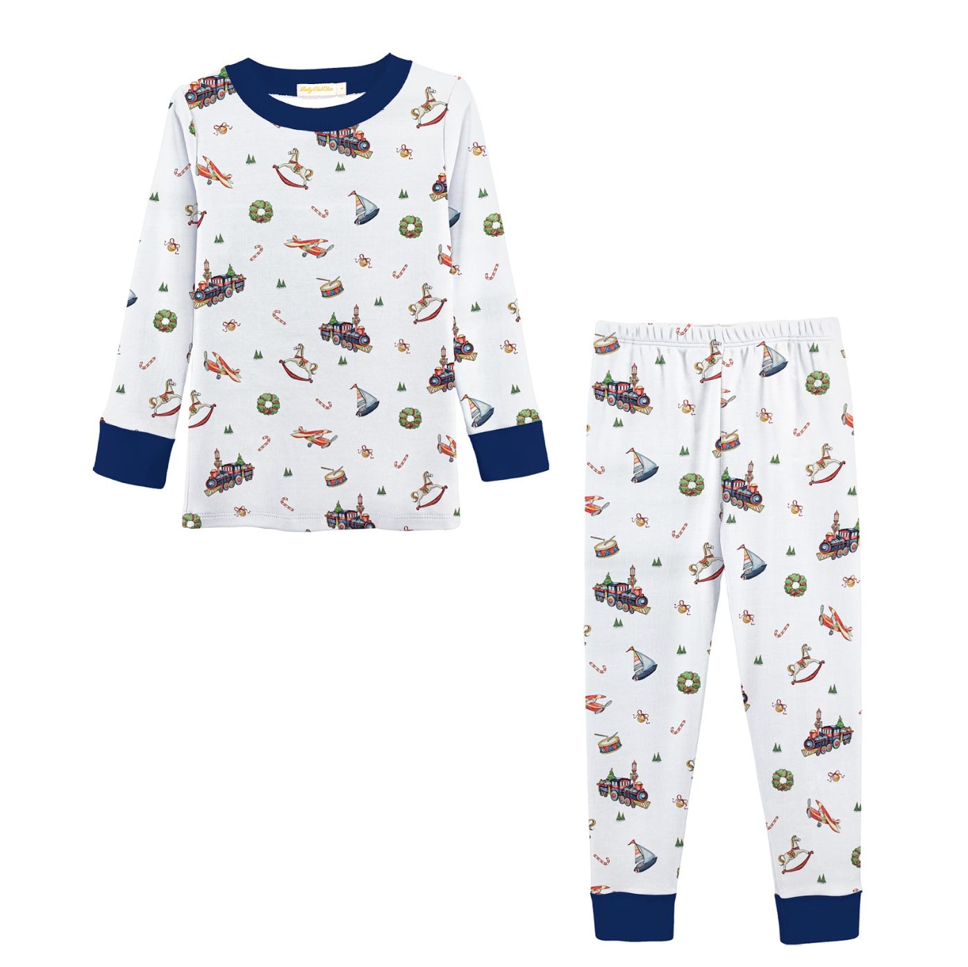 Pajama Set, Christmas Toys