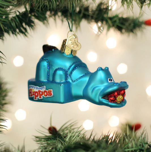 Hungry Hungry Hippos Ornament - Magpies Paducah