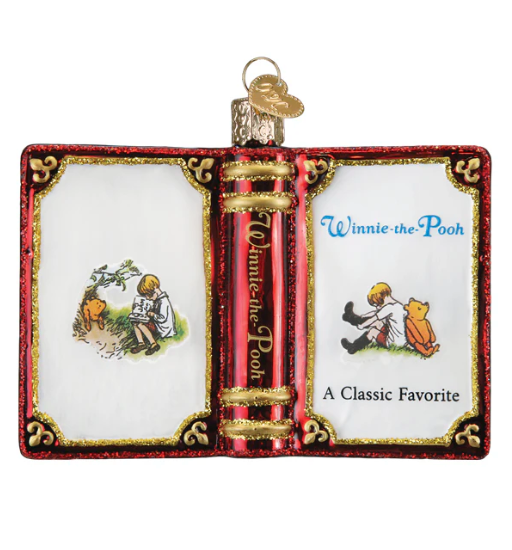 Winnie-the-Pooh Book Ornament