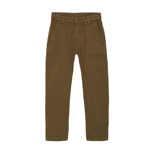 Twill Pants, Sepia