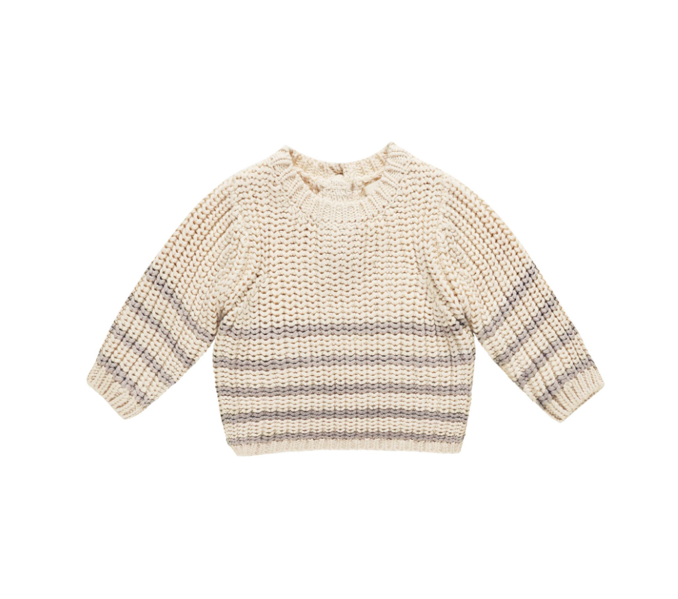 Rex Sweater, Fog Stripe