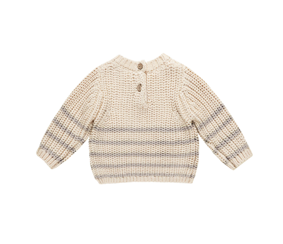 Rex Sweater, Fog Stripe