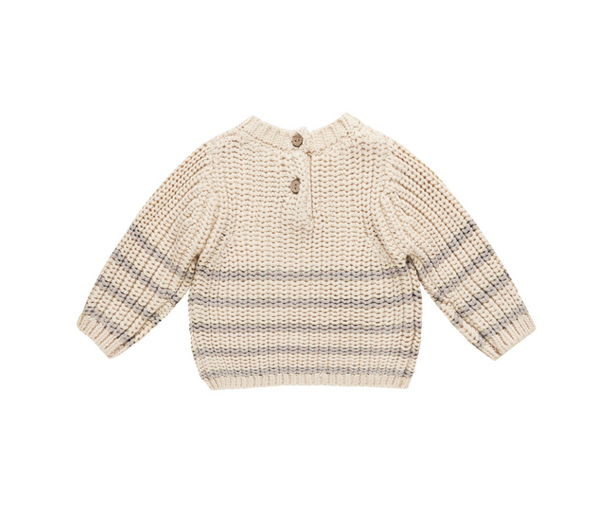 Rex Sweater, Fog Stripe