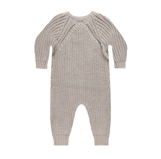 Chunky Knit Jumpsuit, Fog