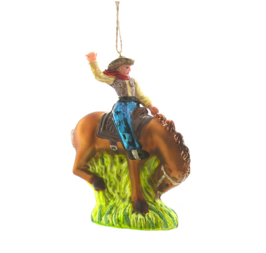 Vintage Cowboy Ornament - Magpies Paducah