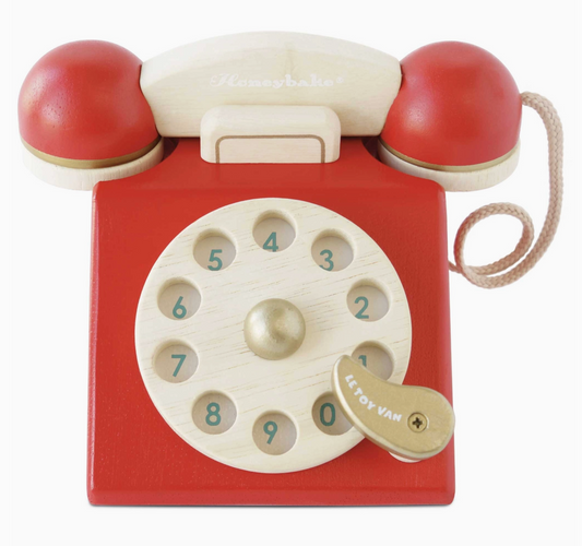 Vintage Wooden Phone - Magpies Paducah