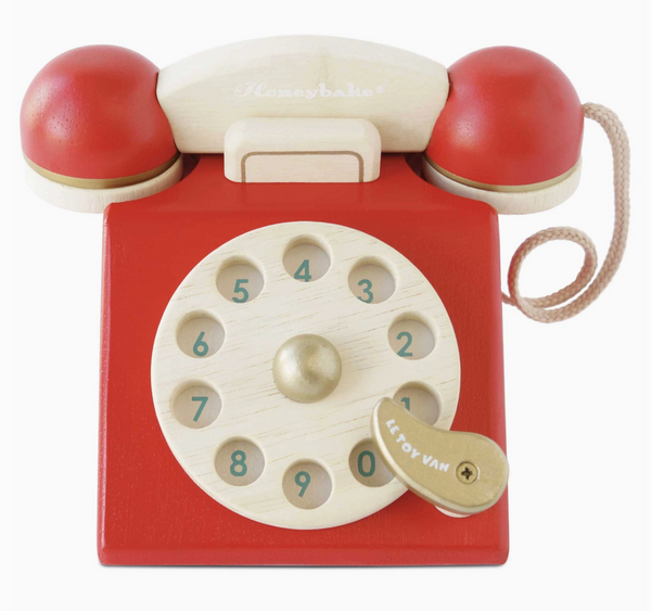 Vintage Wooden Phone