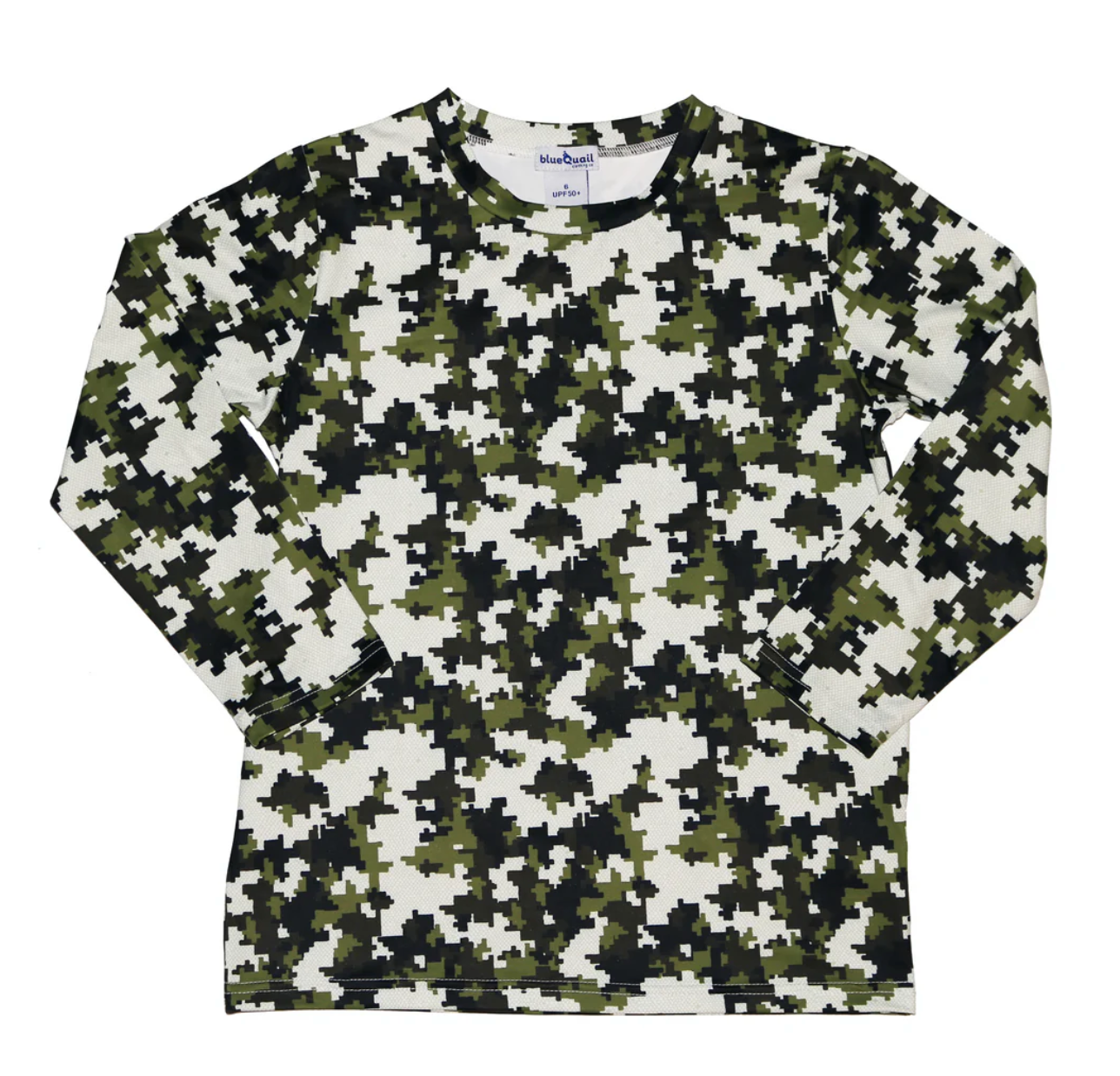 Long Sleeve Performance Tee, Digital Camo