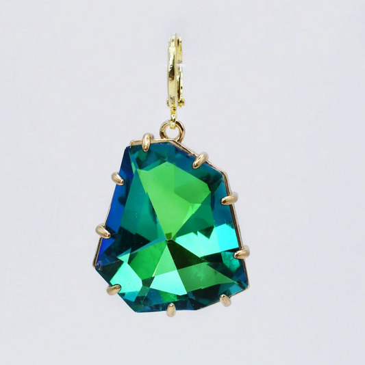 Green/Blue Stone Charm - Magpies Paducah