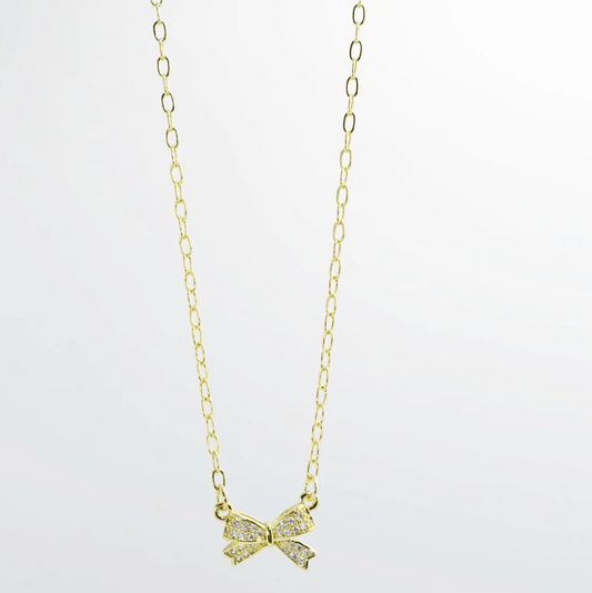 Sweet Bow Necklace