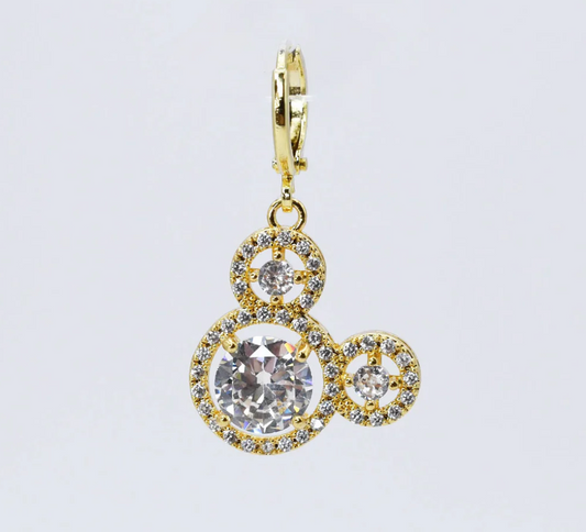 Mickey Gold Charm - Magpies Paducah