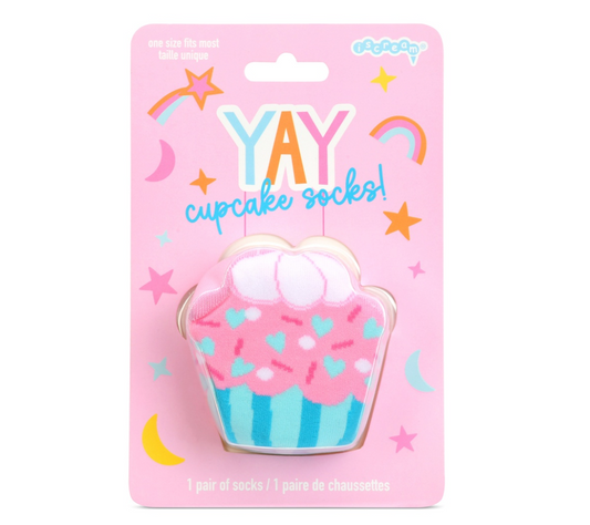 Cupcake Party Socks - Magpies Paducah