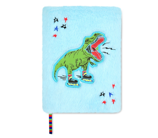 Skating Dino Furry Journal - Magpies Paducah