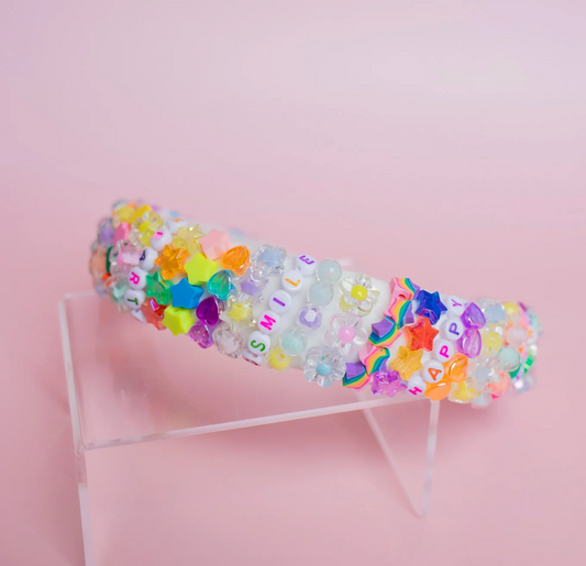 Friendship Beads Headband, Light - Magpies Paducah