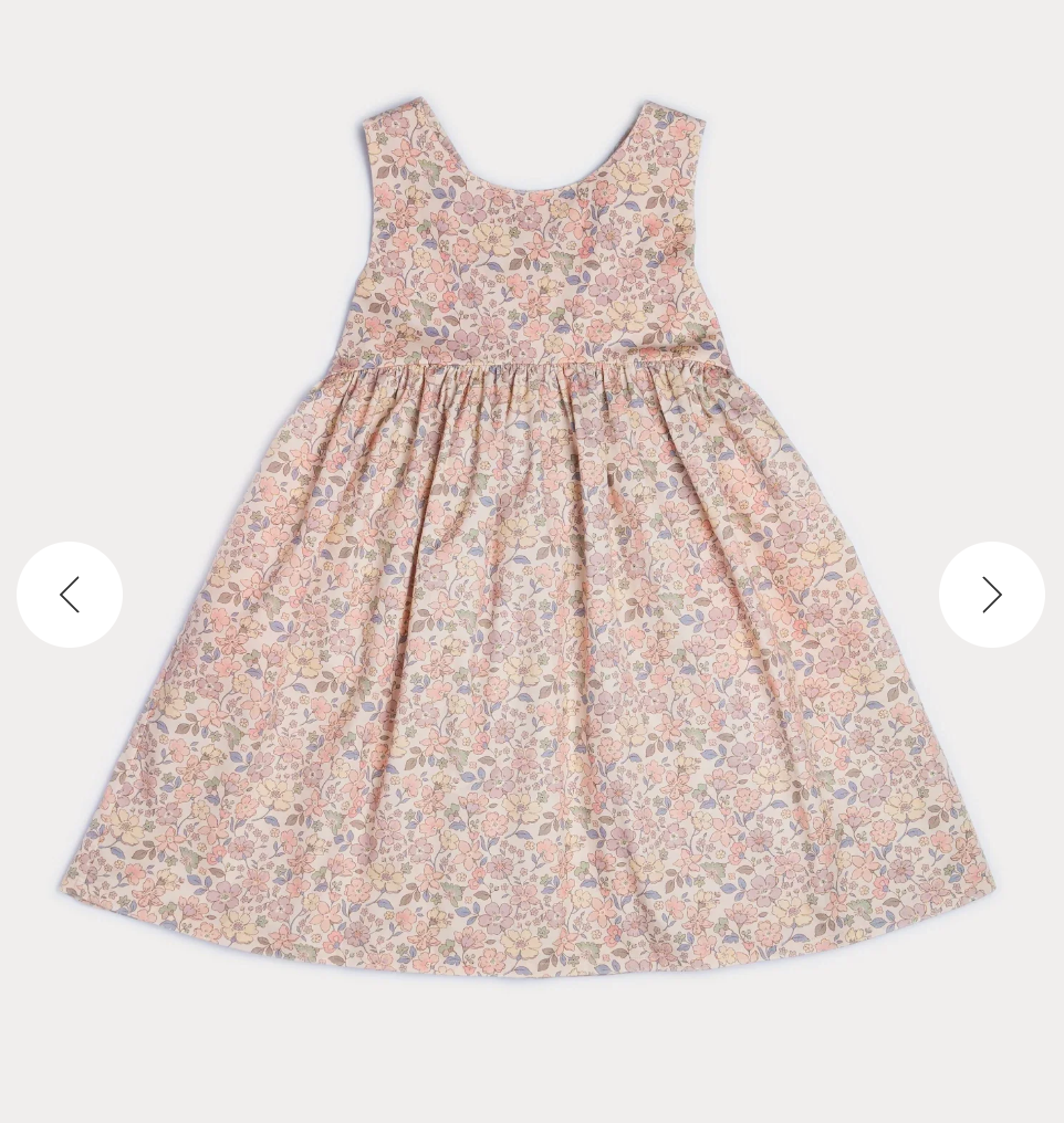 Emma Dress, Muted Flower