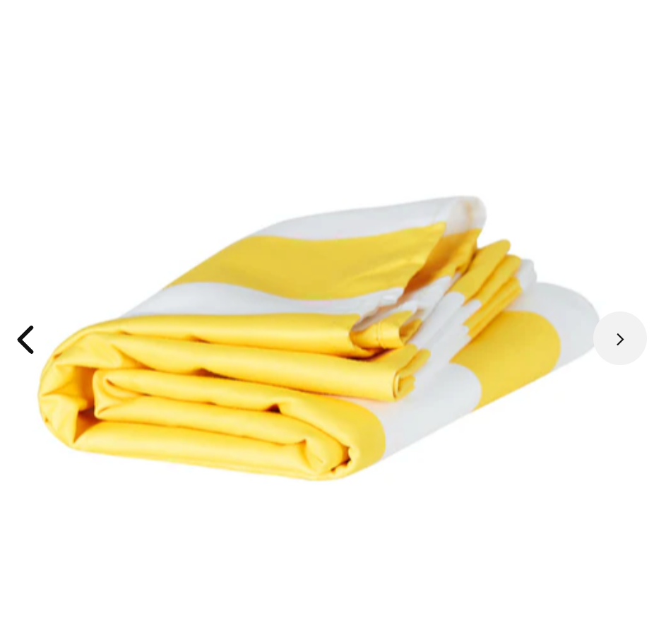 Quick Dry Towel, XL | Boracay Yellow