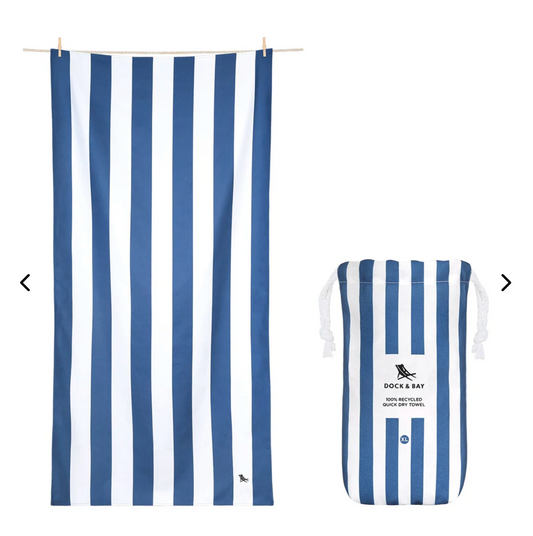 Quick Dry Towel, XL | Whitsunday Blue - Magpies Paducah