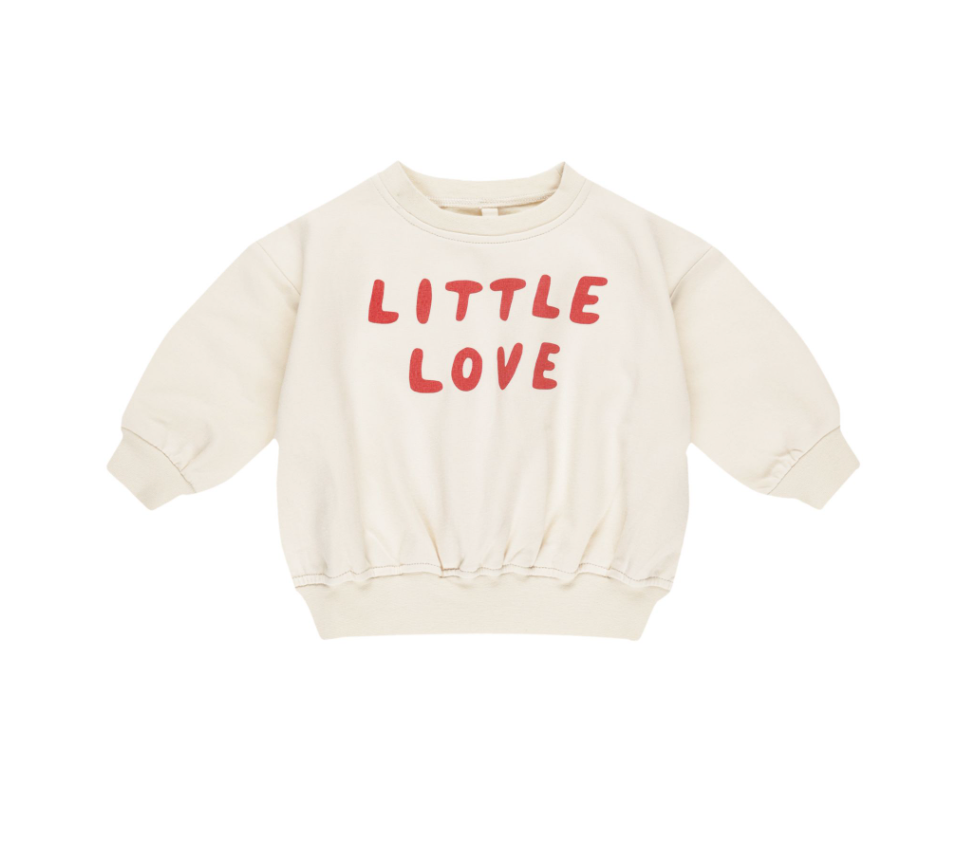 Relaxed Fleece Sweatshirt, Little Love