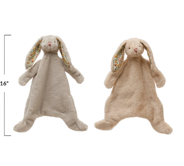 Plush Bunny Snuggle Toy (2 colors!)