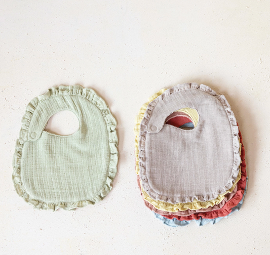 Terry Double Cloth Baby Bib (Asst. Colors!) - Magpies Paducah