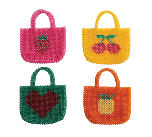 Handmade Acrylic Bead Handbag (4 styles!) - Magpies Paducah