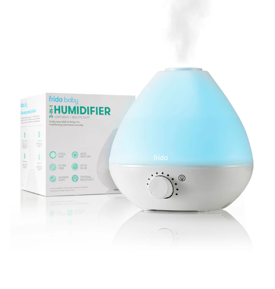 BreatheFrida 3-in-1 HUMIDIFIER, DIFFUSER + NIGHTLIGHT