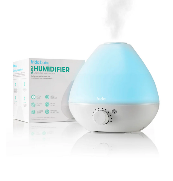 BreatheFrida 3-in-1 HUMIDIFIER, DIFFUSER + NIGHTLIGHT