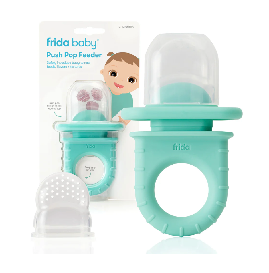 Push Pop Feeder Set, Teal