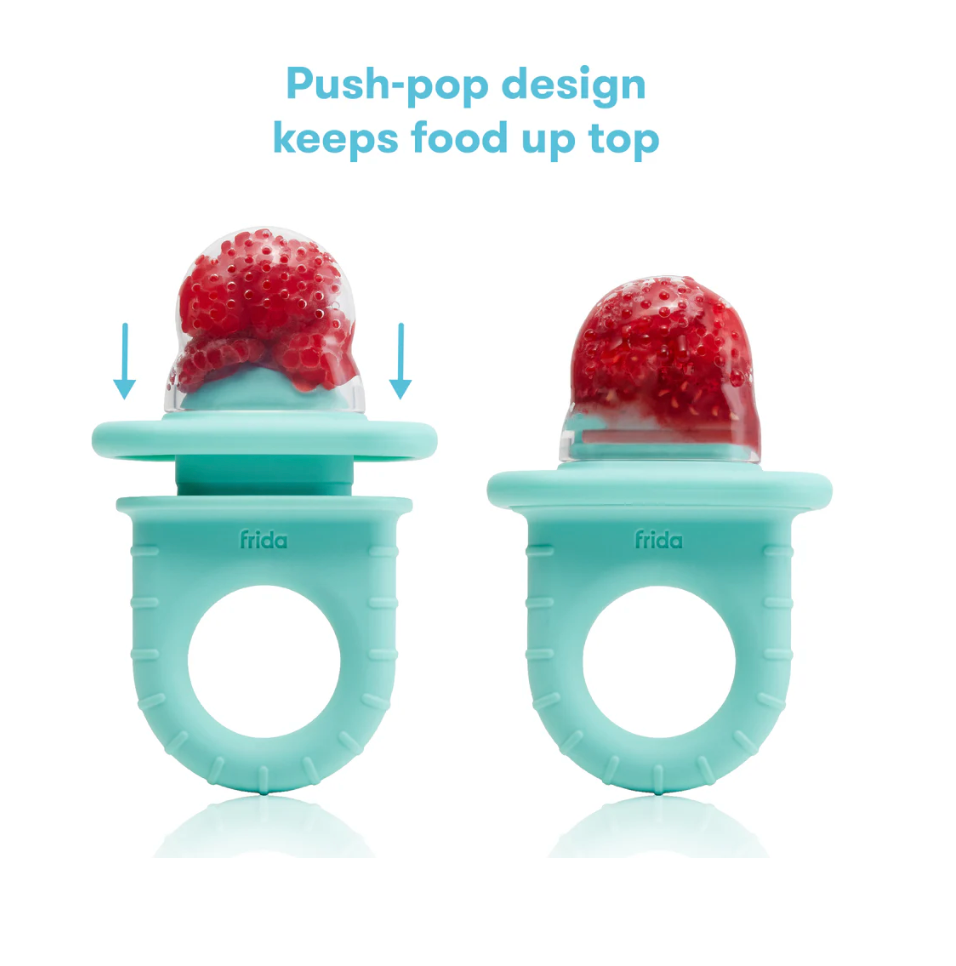 Push Pop Feeder Set, Teal