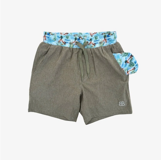 Hamilton Athletic Short, Maui Mallards - Magpies Paducah