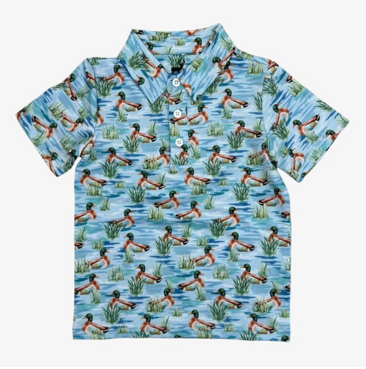 Scottie Performance Polo, Maui Mallards