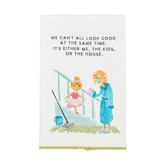 Tea Towel, Look Good Mom - Magpies Paducah