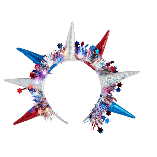 Crown Patriotic Headband - Magpies Paducah
