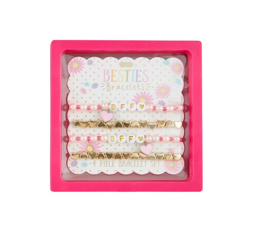 BFF Bracelets, Hearts - Magpies Paducah