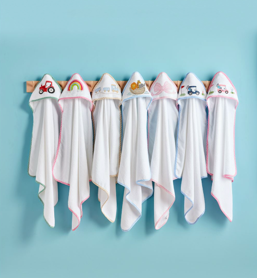 Hooded Towel, Blue Golf - Magpies Paducah