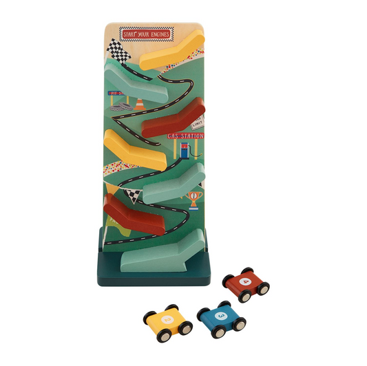 Racing Car Sliding Track Set - Magpies Paducah