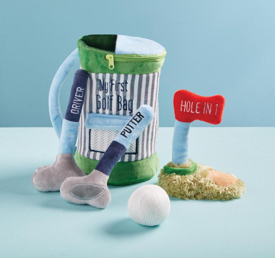 Golf Plush Set, Blue - Magpies Paducah