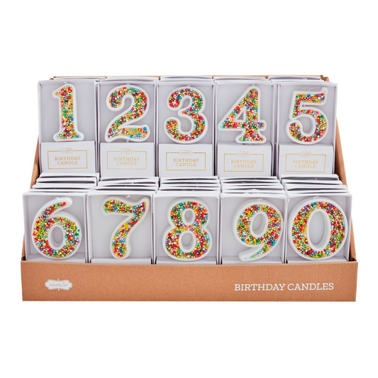 Number Birthday Candles