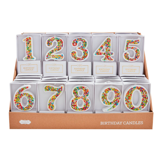 Number Birthday Candles - Magpies Paducah
