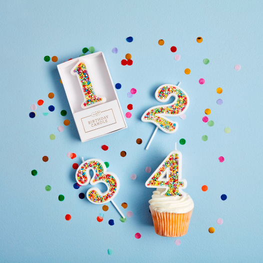 Number Birthday Candles - Magpies Paducah