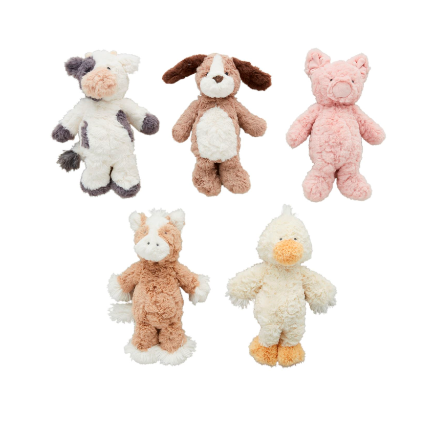 Farm Plush Animals (5 styles!) - Magpies Paducah