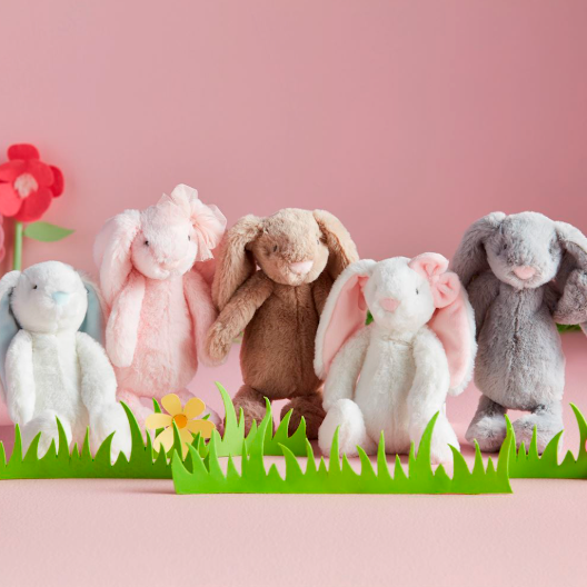 Mini Plush Bunnies - Magpies Paducah