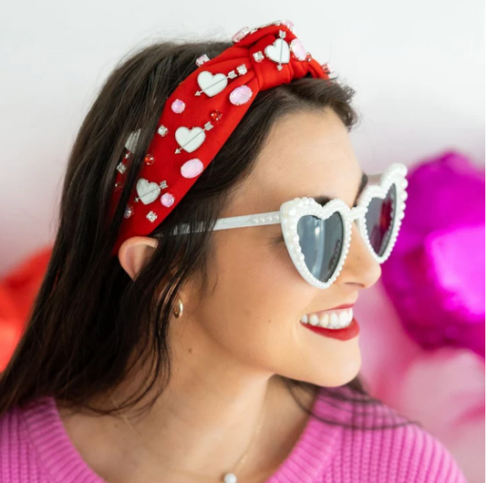 Valentines Day Gemstone Headband - Magpies Paducah