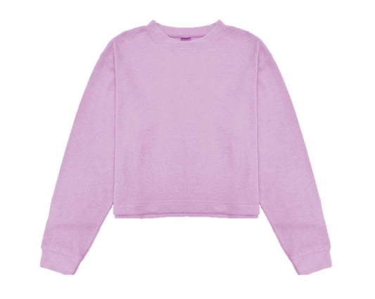 Cuddle Soft Crew Neck, Lavender - Magpies Paducah