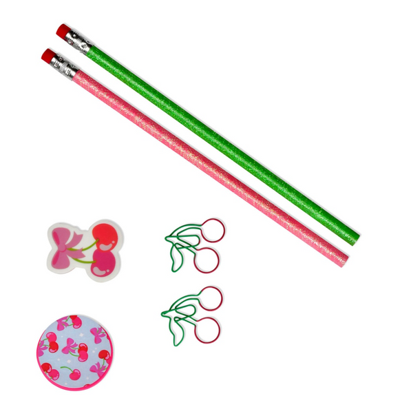 Stationary Set, Cheerful Cherries