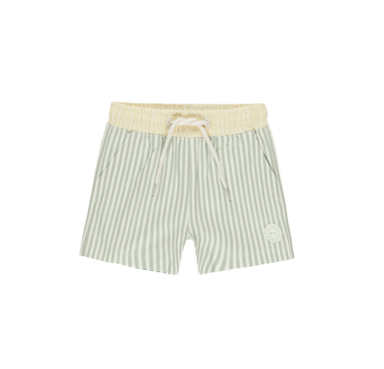 Boardshort, Sage Stripe