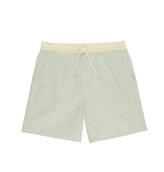 Men's Boardshort, Sage Stripe - Magpies Paducah