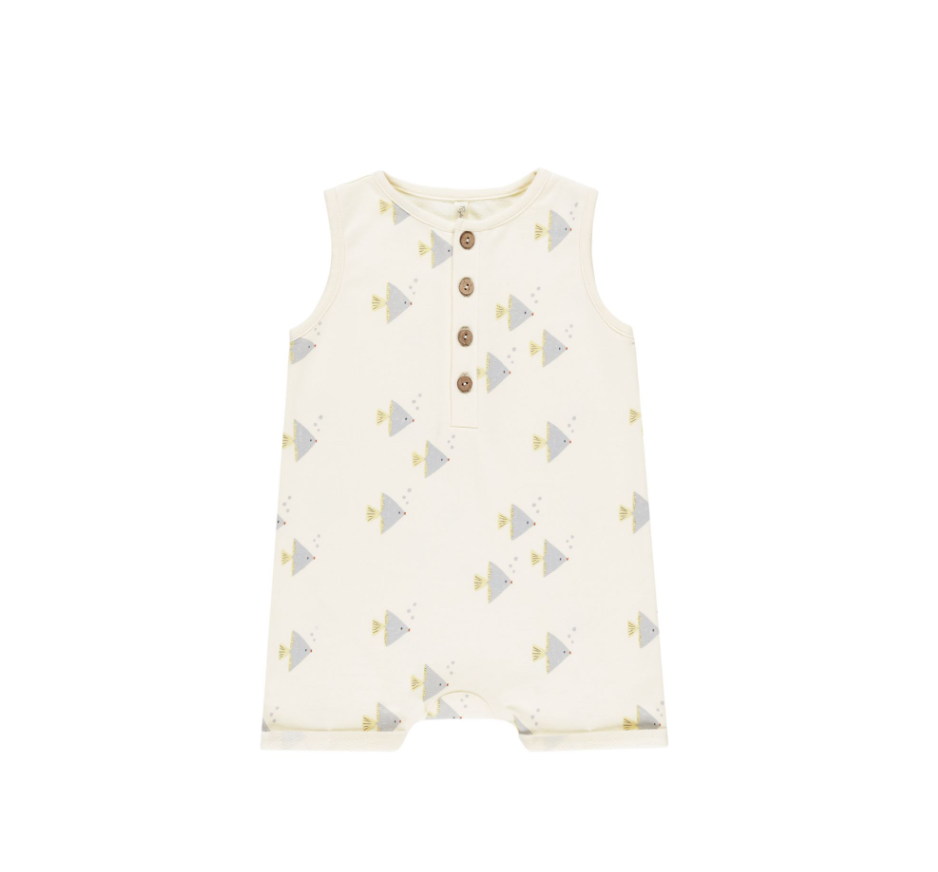 Davis Romper, Angel Fish